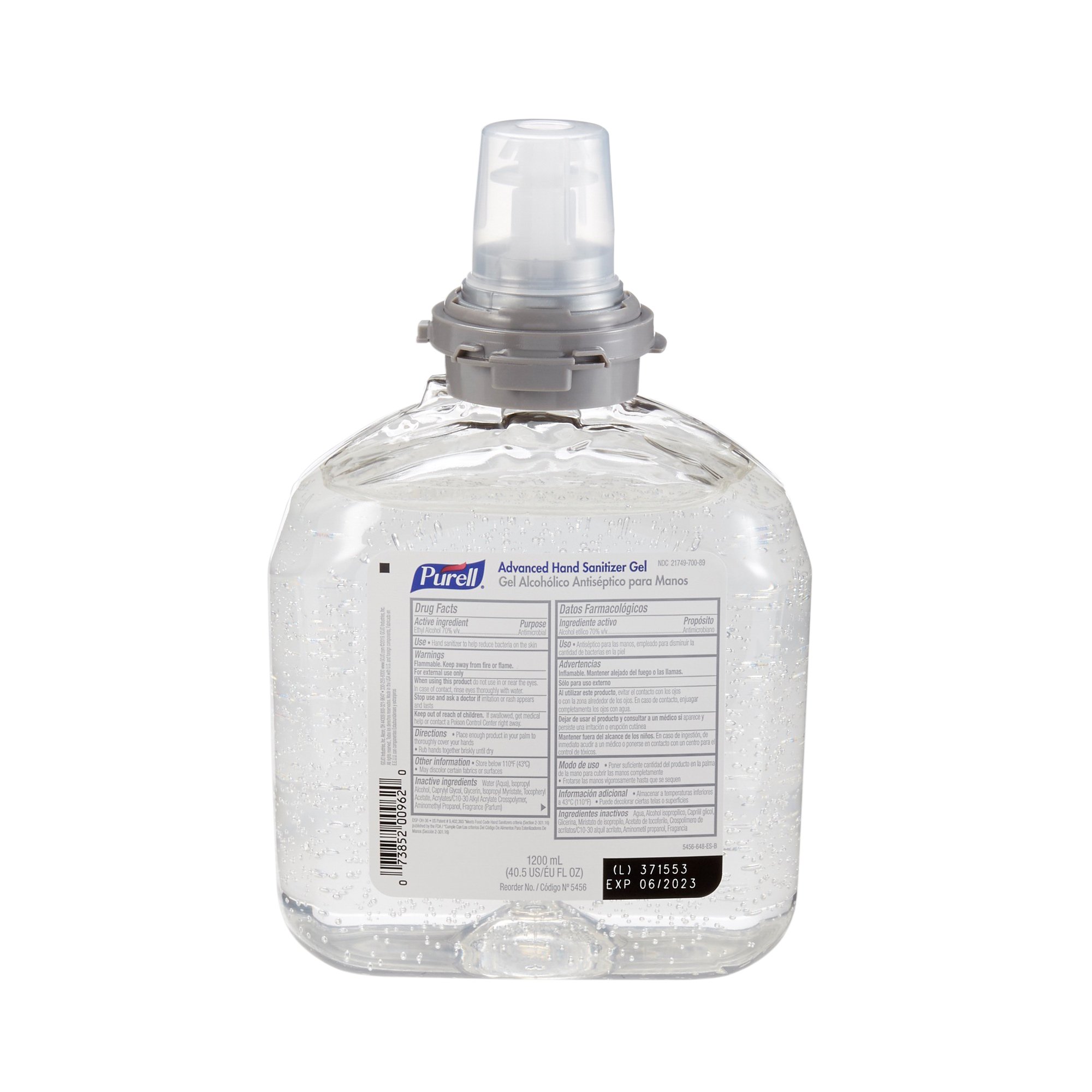 Sanitizer Hand Sanitizer Purell® Advanced 1,200  .. .  .  